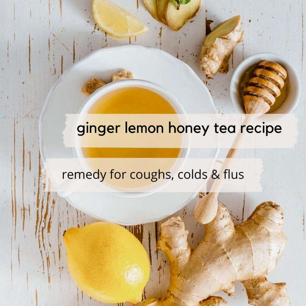 Ginger lemon honey tea recipe