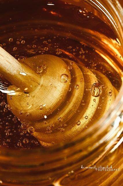 What happens when you heat honey?
